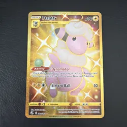 Pokemon Card Flaffy Gold Secret Rare Full Art 280/264 Fusion Strike - Image 1