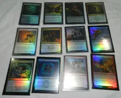 Lot of 109 Foil Magic The Gathering Cards in plastic sleeves - Image 5