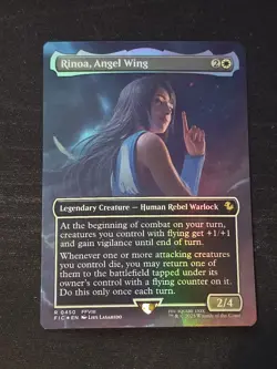 Rinoa, Angel Wing (Borderless) Commander: Final Fantasy Foil - Image 1