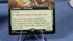 Transdimensional Bovine (Extended Art) #0274 Non-Foil TMNT NM ENG MTG - Image 3