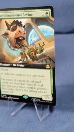 Transdimensional Bovine (Extended Art) #0274 Non-Foil TMNT NM ENG MTG - Image 4