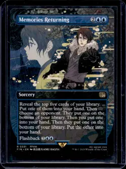 2025 Magic MTG Final Fantasy Memories Returning Foil Rare #0063 - Image 1