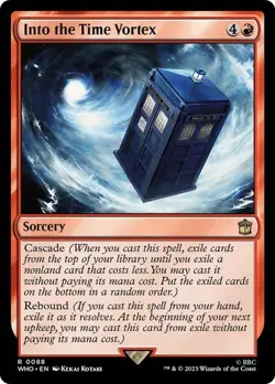 MTG - Into the Time Vortex - Doctor Who - Magic the Gathering - Image 1