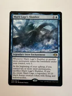 Marit Lage's Slumber - MTG Modern Horizons - NM - Image 1