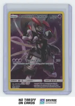 2019 Pokemon Sun & Moon BSP Fall Promo Coll. Chest Armored Mewtwo #SM228 - Image 1