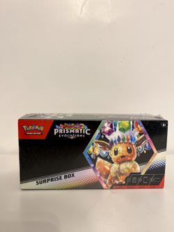 Pokemon TCG: Prismatic Evolution Surprise Box – Factory Sealed, Mint Condition - Image 1