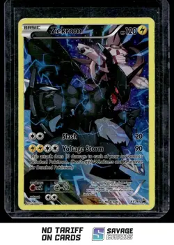 2015 Pokemon XY Black Star Promo Zekrom #XY76 - Image 1