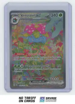 2023 Pokemon Scarlet & Violet Series - 151 Venusaur ex #198/165 Special - Image 1