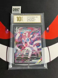 2025 S-Chinese Pokemon Gem Pack Vol 2 CBB2C 09 14/15 Sylveon VMAX-Pyxis gold 10 - Image 1