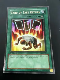 Card of Safe Return LON-029 Labyrinth of Nightmare 1st Edition - Image 1