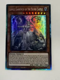 Yu-Gi-Oh 1st Ed Lovely Labrynth Of The Silver Castle TAMA-EN014 Collectors Rare - Image 1