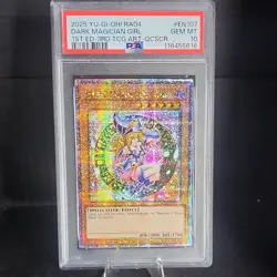Konami Yu-Gi-Oh! Dark Magician Girl Quarter Century Secret Rare 1st Ed PSA 10 - Image 1