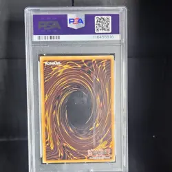 Konami Yu-Gi-Oh! Dark Magician Girl Quarter Century Secret Rare 1st Ed PSA 10 - Image 2