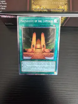 Yugioh Bonanza - Mausoleum of the Emperor - Platinum Secret Rare - RA03-EN167 - Image 1