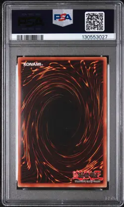 2002 YU-GI-OH! LOB-1ST EDITION #086 DRAGONESS THE WICKED KNIGHT PSA 8 - Image 2