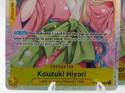 4x One Piece - Kouzuki Hiyori OP06-106 (English) - Image 2