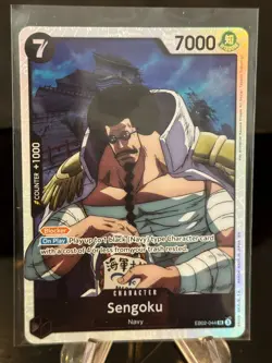 Sengoku EB02-044 SR - Extra Booster 25th Anime Collection - One Piece TCG - Image 1
