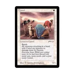 WOTC MtG Arabian Nights Camel (C5) EX+ - Image 1