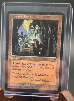 MTG Ancient Tomb Tempest Regular Lightly Played - Image 4