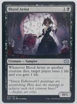 MTG Blood Artist Double Masters 2022 Regular - Image 1