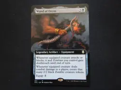 Wand of Orcus Extended Art NM [Commander] Mtg Magic Free Tracking! - Image 1