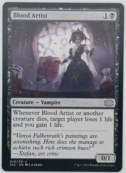 MTG Blood Artist Double Masters 2022 Regular - Image 1