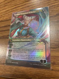 MTG FOIL {Phyrexian Germ Token} {Tamiyo, Seasoned Scholar Emblem & Inq Studnt - Image 4