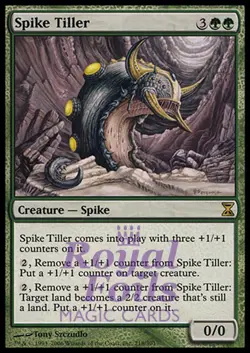 Spike Tiller 1x FOIL TSP MTG Time Spiral Rare NM green - Image 1