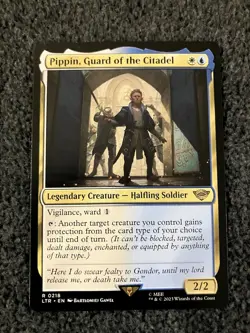 Magic The Gathering MTG - Pippin, Guard of the Citadel - UB LTR - Image 1