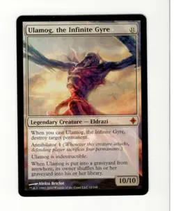 Ulamog, the Infinite Gyre. Rise of the Eldrazi. NM. MTG. Magic the Gathering. - Image 1