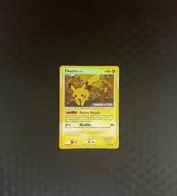 2007 Pokemon Diamond & Pearl Mysterious Treasures Pikachu Promos #94/123 - Image 1