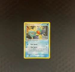 Pokemon EX Crystal Guardians Marshtomp 24/100 Reverse Holo Rare 2006 - Image 1