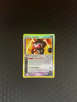 2004 Pokemon CLAYDOL Ex Team Magma vs Aqua REVERSE HOLO Foil Rare Card 8/95 NM - Image 1