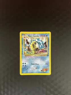 MISTY'S GYARADOS 2000 POKEMON GYM CHALLENGE RARE HOLO 13/132 - Image 1