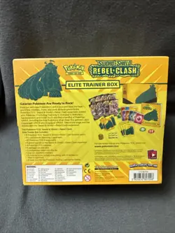 Pokemon TCG Sword & Shield Rebel Clash Elite Trainer Box - Image 2