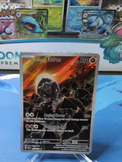 Paldean Tauros - 218/193 - Pokemon Paldea Evolved Illustration Rare Card NM - Image 1