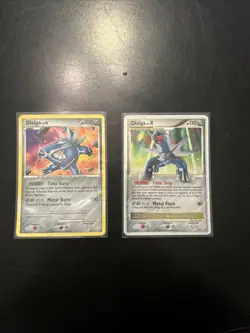 Pokemon TCG Dialga LV.X DP37 2009 Black Star Promo Holo Card LP - Image 1