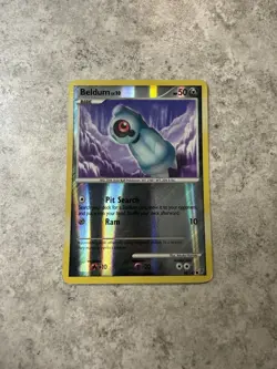 Pokemon Card - Beldum Supreme Victors 90/147 Reverse Holo - Image 1