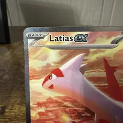 Pokemon Latias ex 239/191 Surging Sparks Special Illustration Rare SIR Holo Card - Image 2