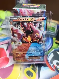 Volcanion EX 26/114 Pokemon TCG Steam Siege XY Ultra Rare Card - Image 1