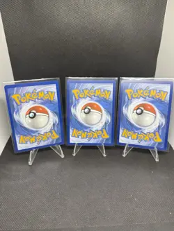 Bulbasaur Charmander Squirtle Pokemon Cards Cosmos Promo Set 046 047 048 NM 151 - Image 2