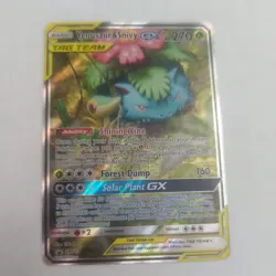 Venusaur & Snivy GX SM229 Promo Holo TAG TEAM GX Pokemon TCG Card 270 HP - Image 1