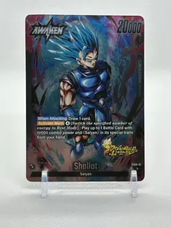 Dragon Ball Legends Shallot FS09-01 Leader Card Bonus Pack Full Art - NM - Image 1
