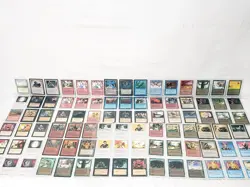 MTG Binder Lot: Mostly Revised Edition 18 Binder Pages 160+ Magic Cards VGC - Image 1