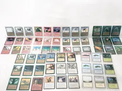 MTG Binder Lot: Mostly Revised Edition 18 Binder Pages 160+ Magic Cards VGC - Image 2