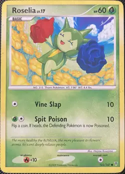 Roselia 123/147 Supreme Victors Regular - Pokemon Card - Image 1