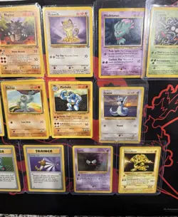 Pokemon Base Set Cards Mixed Trainer, Energy & Pokemon Cards some shadowless - Image 2