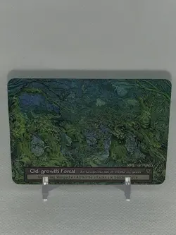 Sorcery Contested Realm: Alpha Old Growth Forest (The Geistwood) Sample Card - Image 1