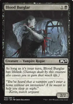 Blood Burglar #88 Core Set 2020 Magic_the_gathering - Image 1