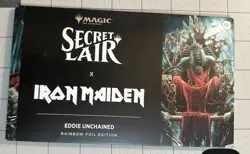 MTG Secret Lair x Iron Maiden: Eddie Unchained RAINBOW FOIL Edition Sealed Magic - Image 3